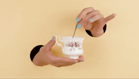 zoyauk giphyupload tea hands pastel GIF