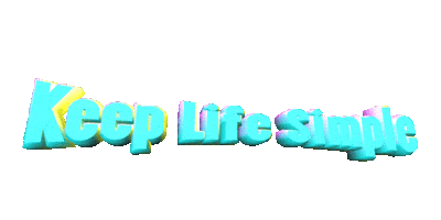 life simplify Sticker