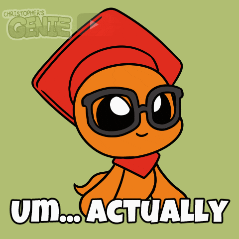 Glasses Nerd GIF by Christophers Genie