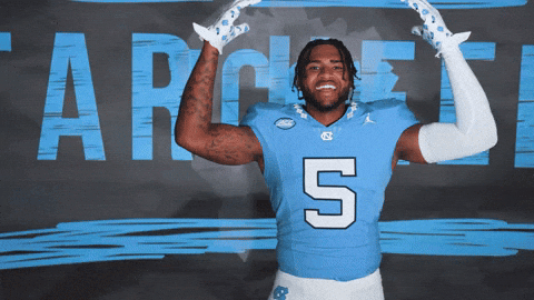 Happy Lets Go GIF by UNC Tar Heels