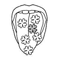 Tongue Umami Sticker