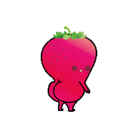 Strawberry Culona Sticker by EDGARDUDE