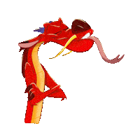 Dragon Langue Sticker