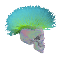 skull g1ft3dstickers Sticker by G1ft3d