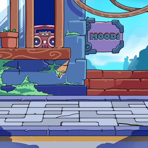 Skipping Good Vibes GIF by Apeironnft