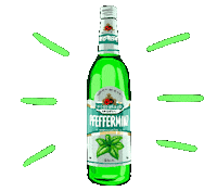Alcohol Peppermint Sticker