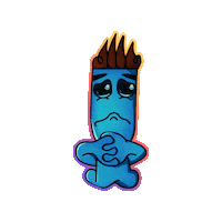 archythedoodler sorry please bluey bluegiggle Sticker