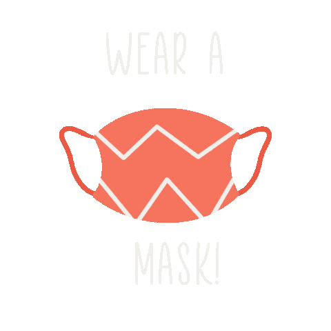 Mask Stay Safe Sticker