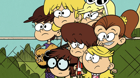 shocked the loud house GIF by Nickelodeon