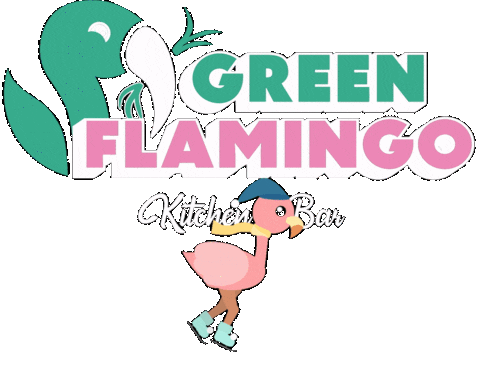 green-flamingo-innsbruck giphyupload greenflamingo flamingoburger greenflamingoinnsbruck Sticker