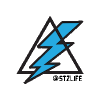 Lightning Bolt Sticker by STZ