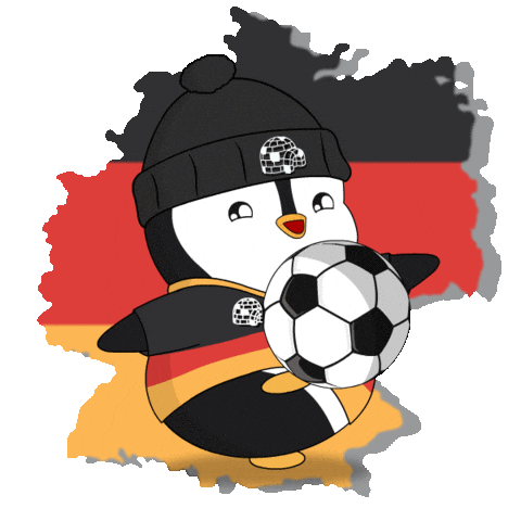 Germany Football Sticker by Pudgy Penguins