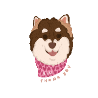 Dog Sticker by Ann of Facedit