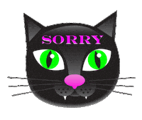 Black Cat Love Sticker by PEEKASSO