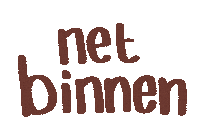 tussendekaften books nieuw winkel lezen Sticker