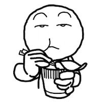 vuifah hot eating eat delicious Sticker