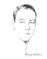 rudolph valentino happy bday GIF by Maudit
