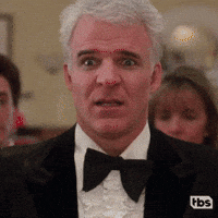 Shocked Steve Martin GIF by TBS Network