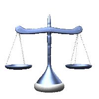 Scales Of Justice Sticker by laleyrespetando