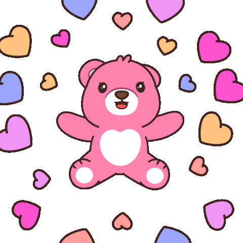 Happy I Love You Sticker by BEARISH