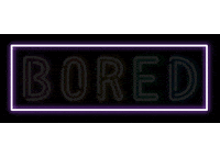bored rainbow Sticker