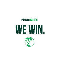 We Win Sticker by Paycom