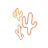 Cactus Desert Sticker