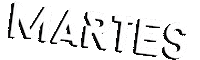 Martes Sticker by Jeczari