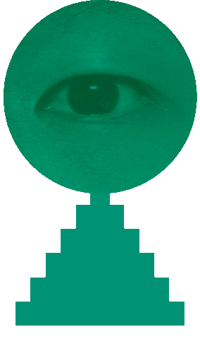 Eye Repeat Sticker by Jin Dallae & Park Woohyuk