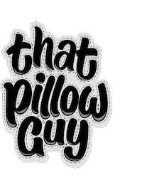 Logo Sticker by That Pillow Guy