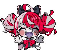 Happy Girl Sticker