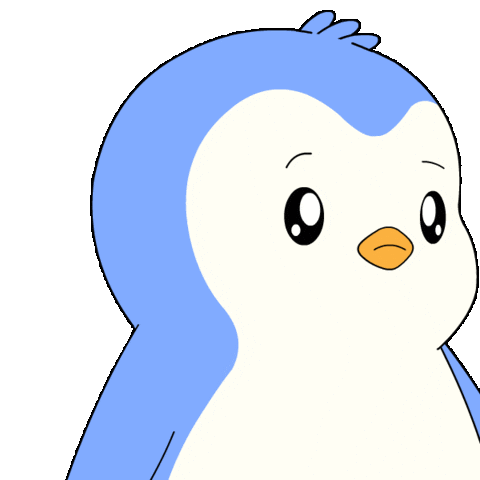 Say What Excuse Me Sticker by Pudgy Penguins