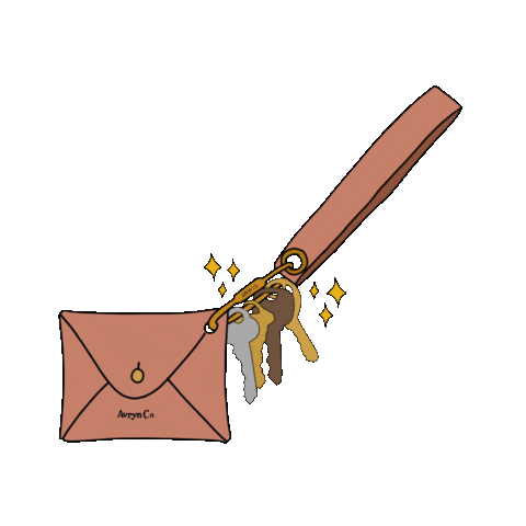 AvrynCo giphyupload keys wallet keychain Sticker