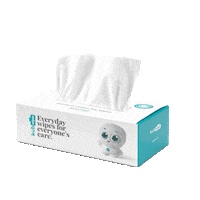 kubwipes box clean cotton dry Sticker