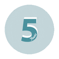 Anniversary 5Years Sticker by EFCNI