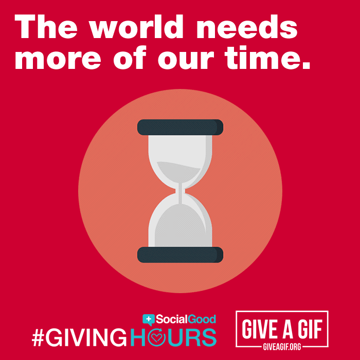 givinghours GIF by Give A Gif