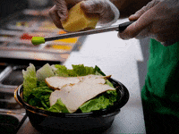 lunch salad GIF by Russ Gifs