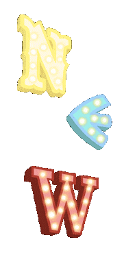Neon Signs New Post Sticker
