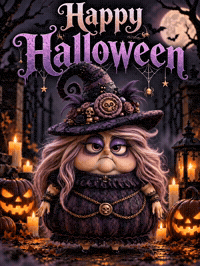Halloween Witch GIF