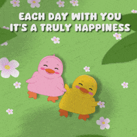Im Happy You And I GIF by MeetDuckey