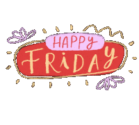 Happy Friday Sticker