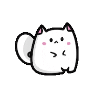 Cat Hello Sticker