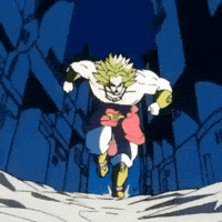 Dragon Ball Z Running GIF