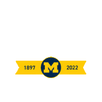 Victors Go Blue Sticker by Michigan Marching and Athletic Bands