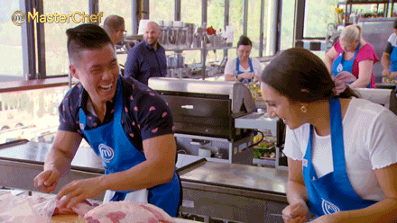 derek GIF by MasterChefAU