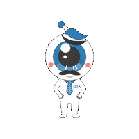 cmer_eye_center eye papa cmer cmerpa Sticker