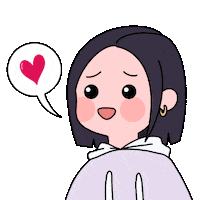 rupalico love happy anime heart Sticker