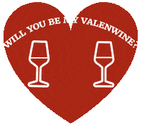 Valentines Day Heart Sticker by OesterreichWeinMarketing