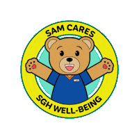 SAM_SGH sam sgh sam bear sgh bear Sticker