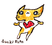Love Sticker by duckyshen